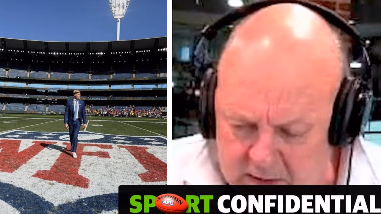 Sport Confidential: Billy Brownless mocks Nick Riewoldt’s NFL media blitz
