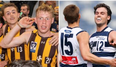 Footy’s great modern rivals into VFL Grand Final as Hawks face selection dilemmas for Cats clash