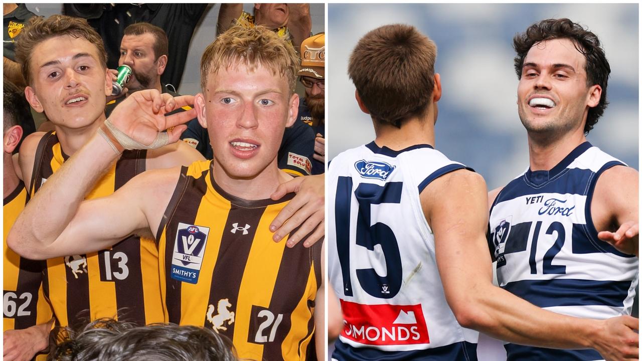 Footy’s great modern rivals into VFL Grand Final as Hawks face selection dilemmas for Cats clash