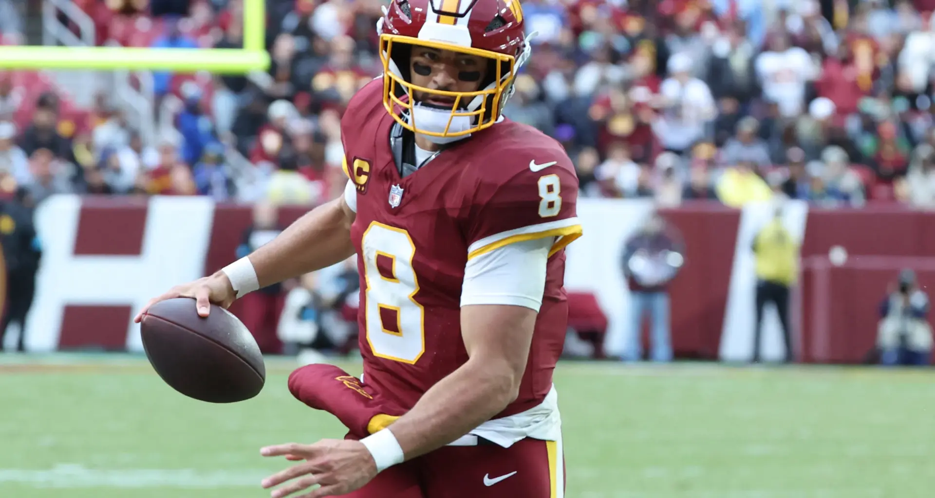 Commanders QB Marcus Mariota had a big day against NFL's top defense