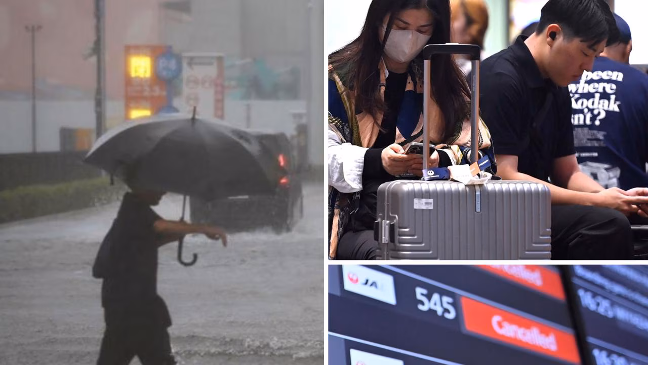 Typhoon Dujuan Japan: Flights cancelled, evacuations ordered in Tokyo and surrounds