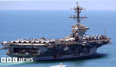 Eight US sailors in USS Abraham Lincoln strike group attempted suicide, Navy says - BBC