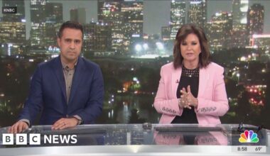 Moment NBC anchors confirm their helicopter crash