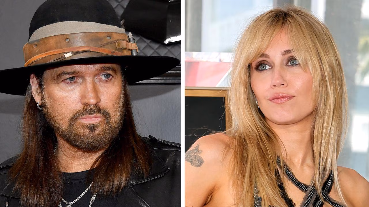 Billy Ray Cyrus reacts to Miley Cyrus ditching famous last name