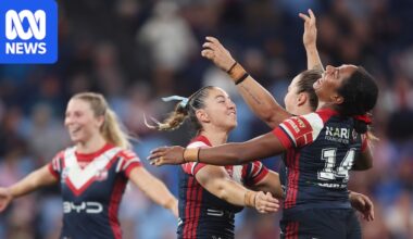 Sydney Roosters through to NRLW grand final after 20-10 victory over Canberra Raiders