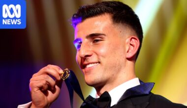 How Nick Daicos won the 2026 Brownlow Medal as the AFL's best and fairest player
