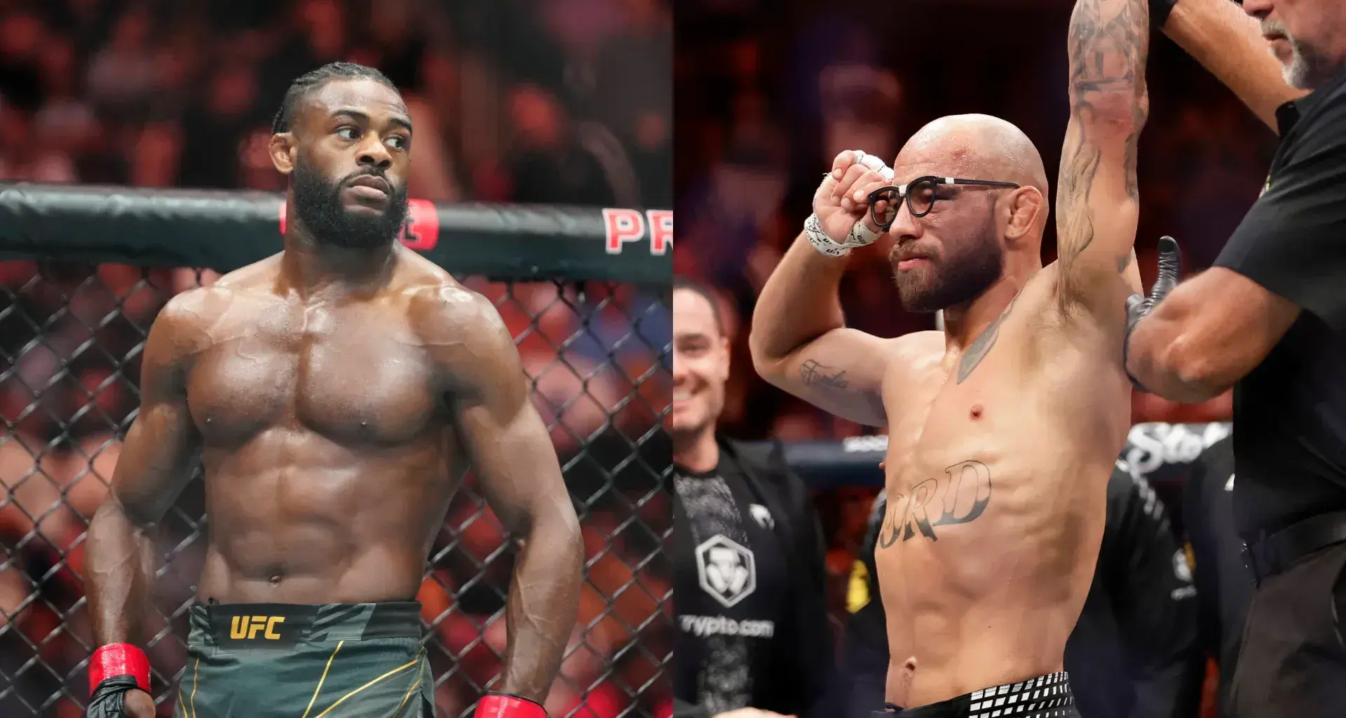 Bruce Buffer and Jean Silva expressed their appreciation for one another