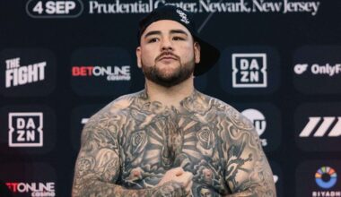 Andy Ruiz Jr stuns on the scales ahead of comeback with lightest weight since 2018