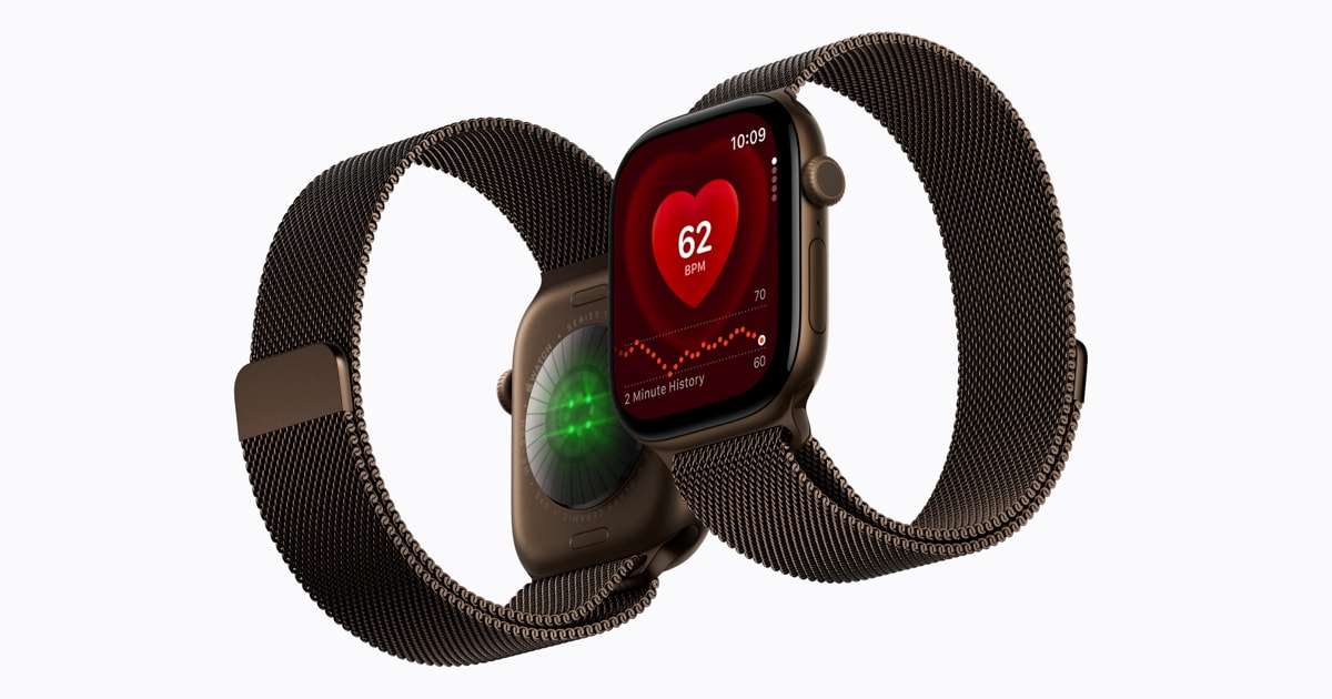 Introducing Apple Watch Series 12, with the all-new Health Sensing System