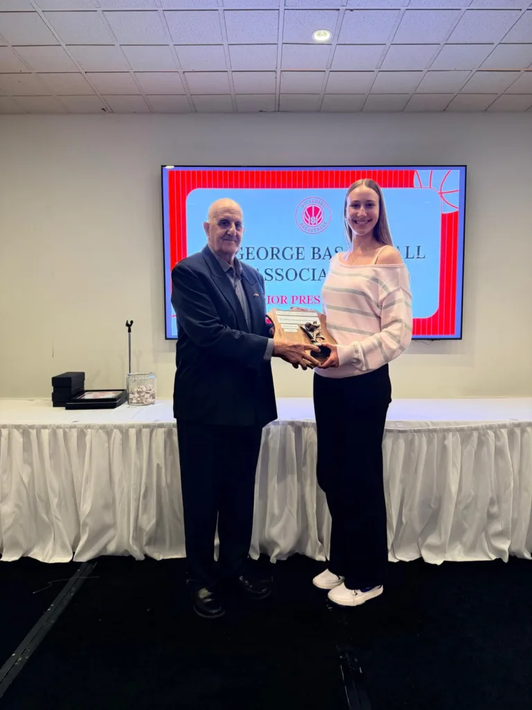 Ava Jukic Female Athlete of the year