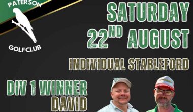 Paterson Golf Club - Dungog Shire News Of The Area