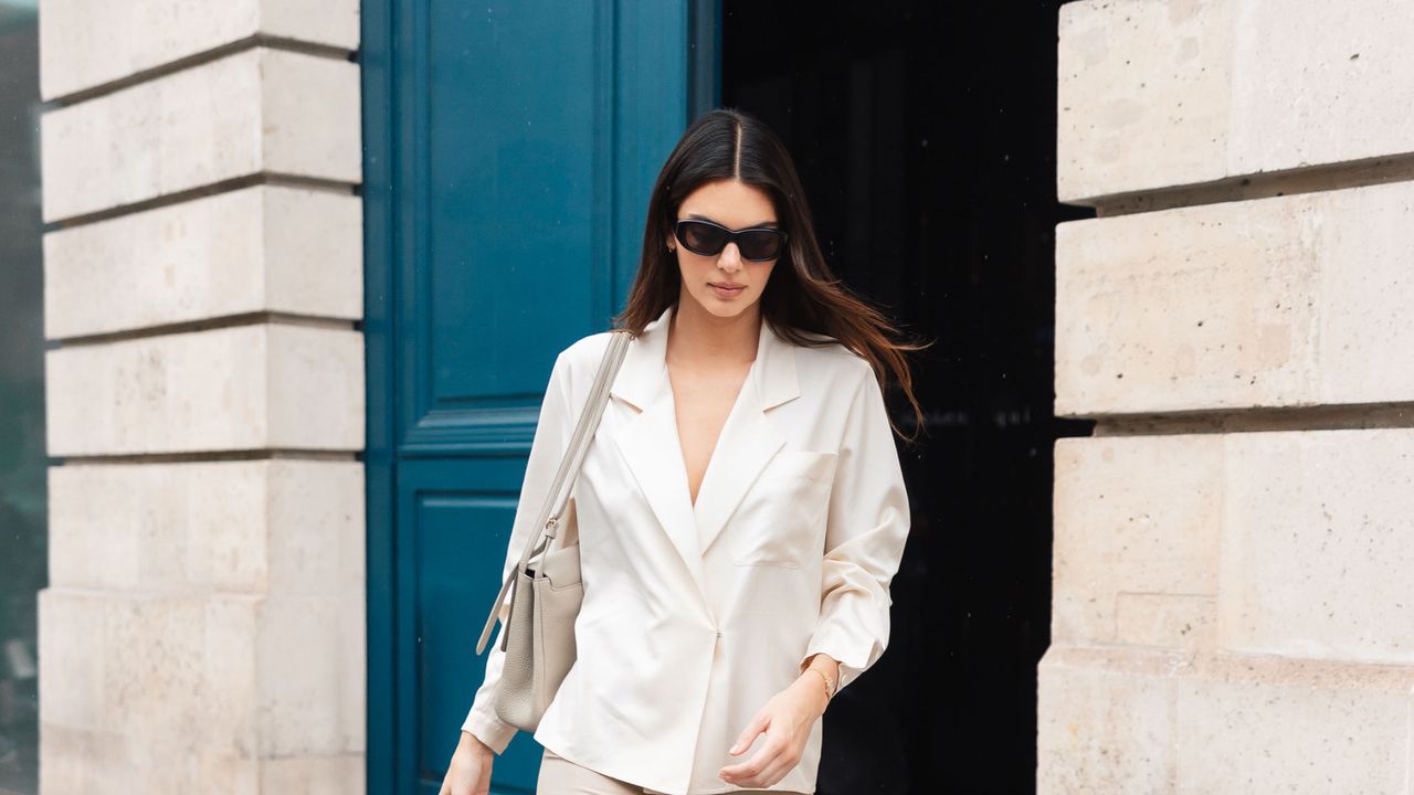 Kendall Jenner Is Beigemaxxing in Paris