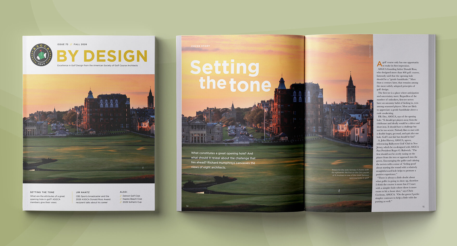 Fall 2026 issue of ASGCA’s By Design magazine is out now