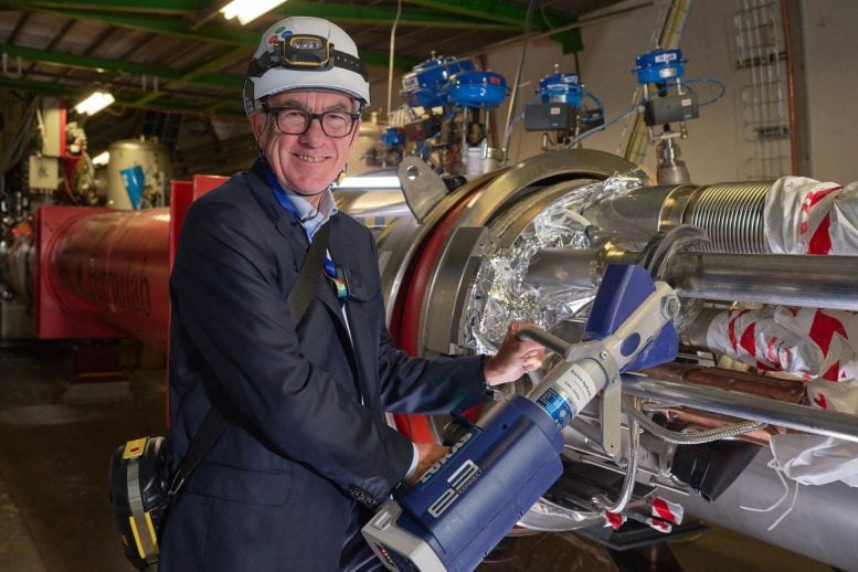 CERN Director General Mark Thomson LHC Disconnection