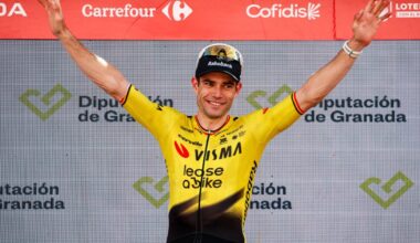 Van Aert wins thirteenth stage of Vuelta a España after strong… - teamvismaleaseabike.com