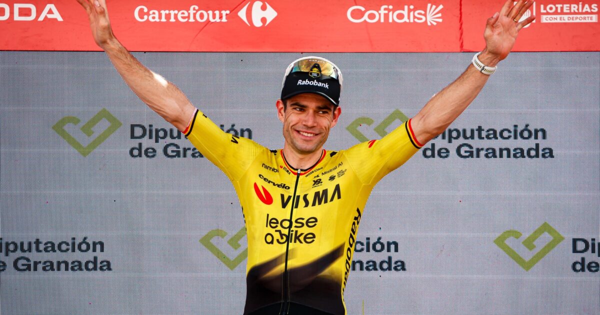 Van Aert wins thirteenth stage of Vuelta a España after strong… - teamvismaleaseabike.com