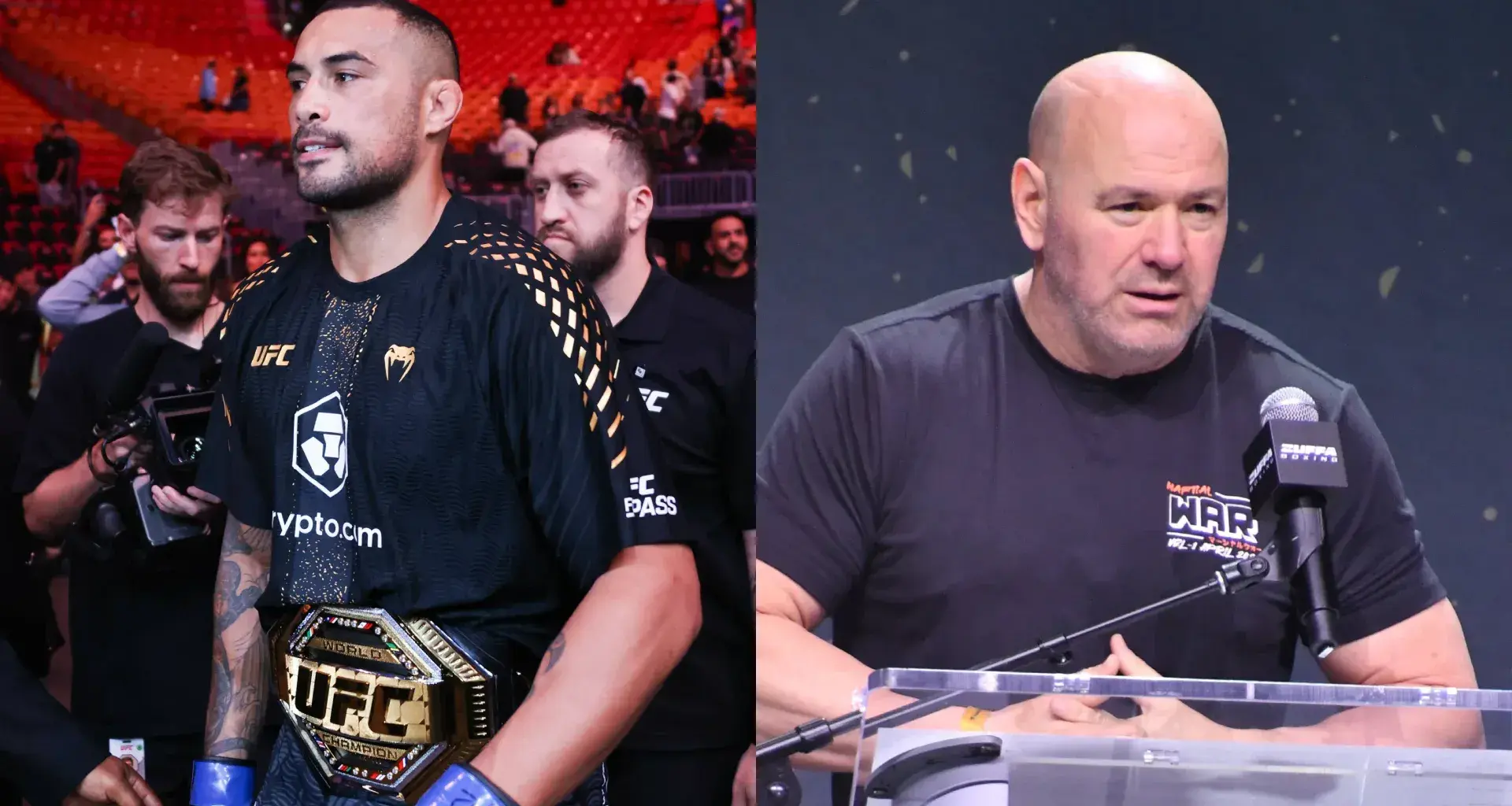 Mauricio Ruffy was knocked out by Arman Tsarukyan at UFC 331
