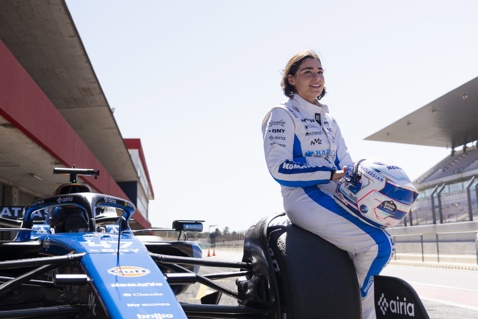 Chadwick completes landmark Williams F1 test