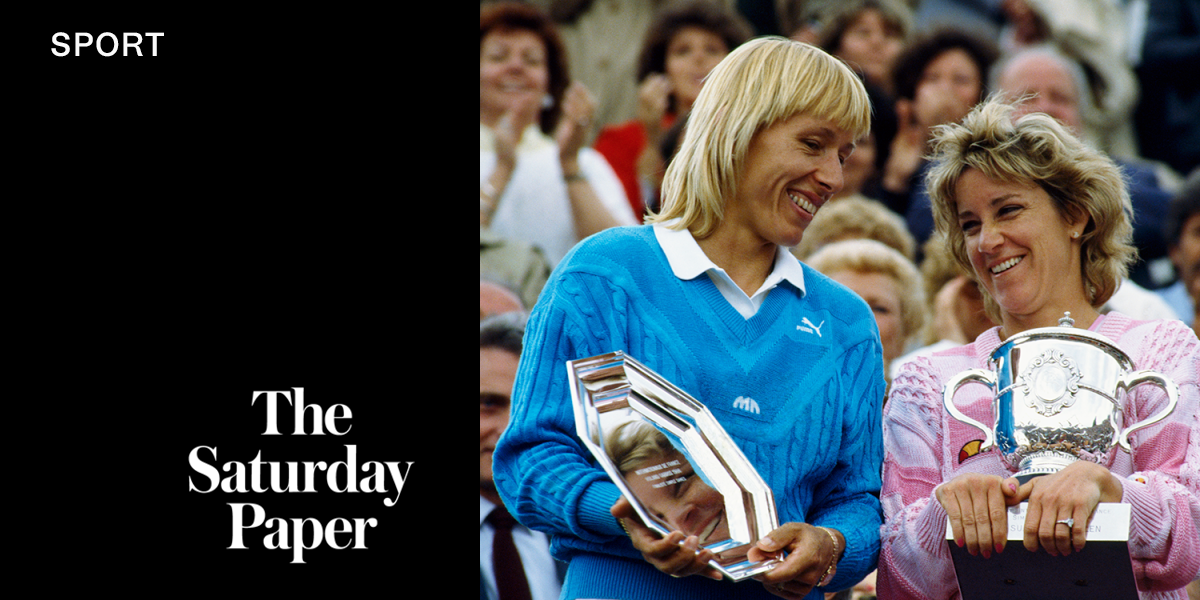 Evert and Navratilova’s extraordinary rivalry and enduring friendship
