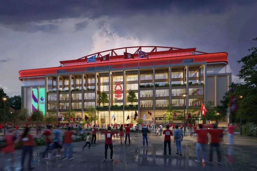 KSS-designed Nottingham Forest FC stadium expansion approved