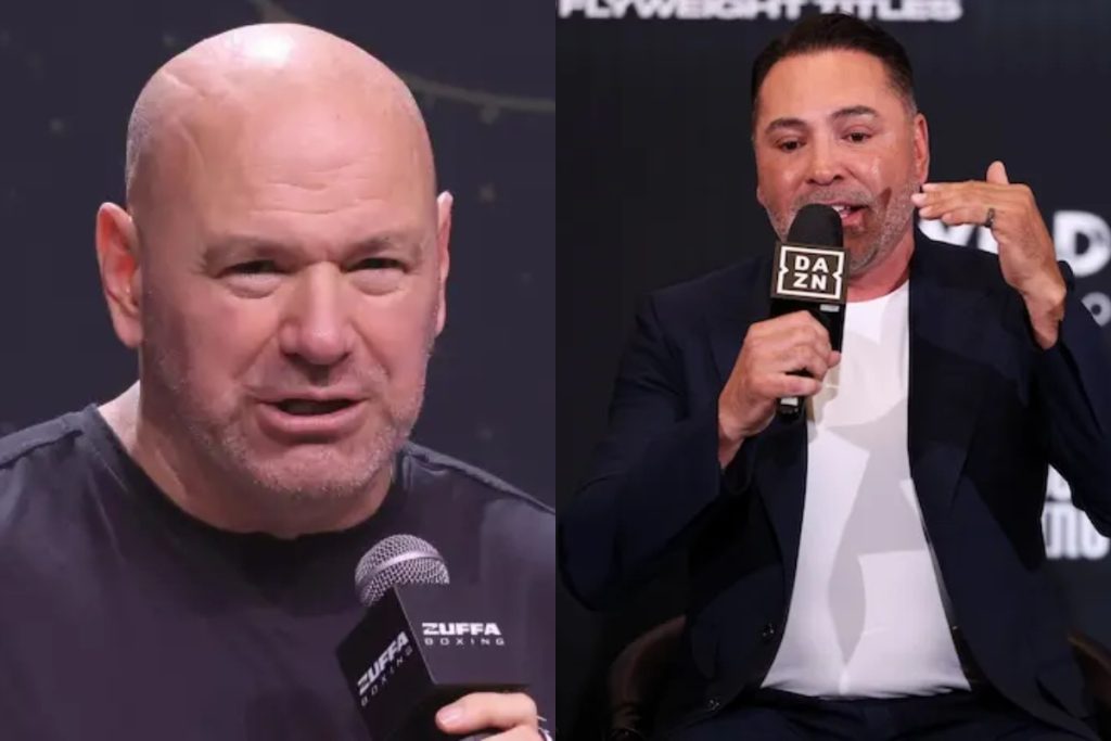 Dana White claims he never barred Oscar De La Hoya from attending Ryan Garcia vs. Conor Benn