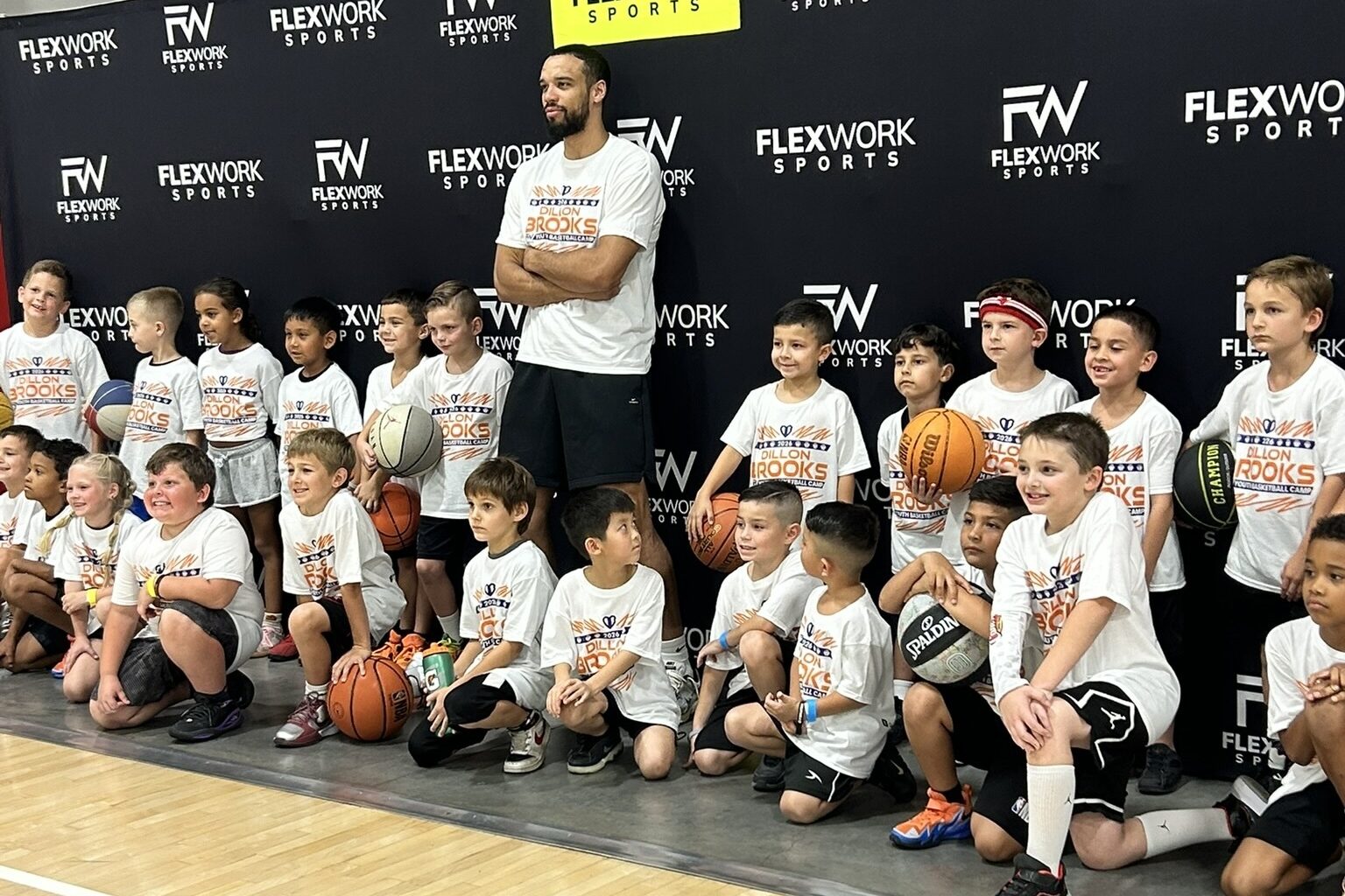 Suns’ Dillon Brooks empowering kids at youth basketball camp