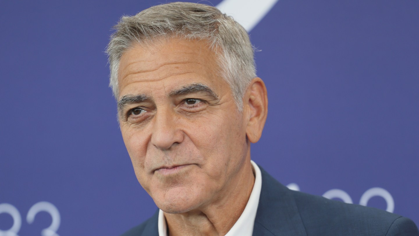 George Clooney Says Studio Make Movies That "Need Film Festivals Less"