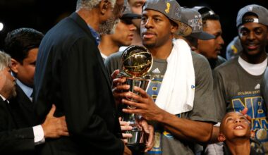 'Over James Harden's MVP' - NBA champion places Andre Iguodala's 2015 Finals MVP award over regular season honour