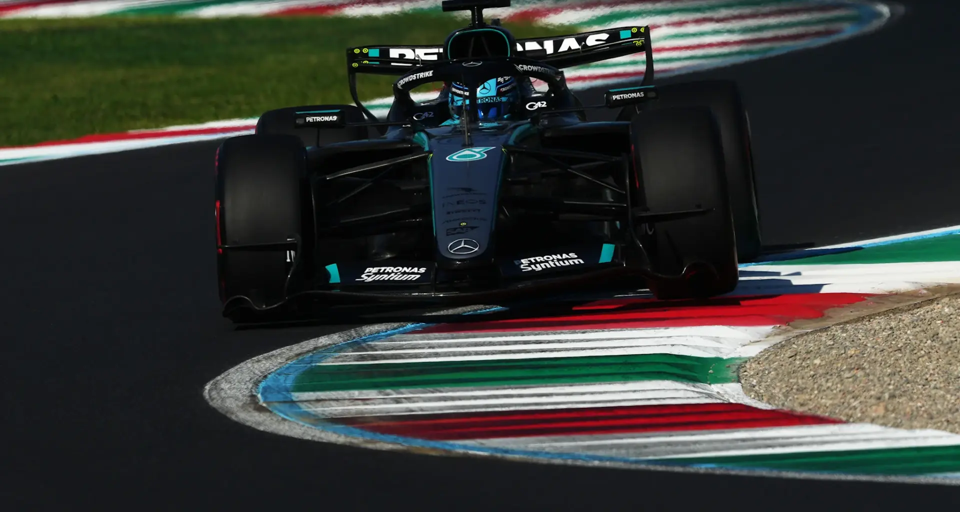 MONZA, ITALY - SEPTEMBER 03: Yuki Tsunoda of Japan and Visa Cash App Racing Bulls has a seat fit in
