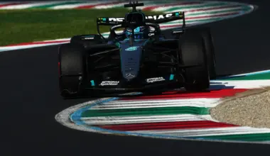 MONZA, ITALY - SEPTEMBER 03: Yuki Tsunoda of Japan and Visa Cash App Racing Bulls has a seat fit in