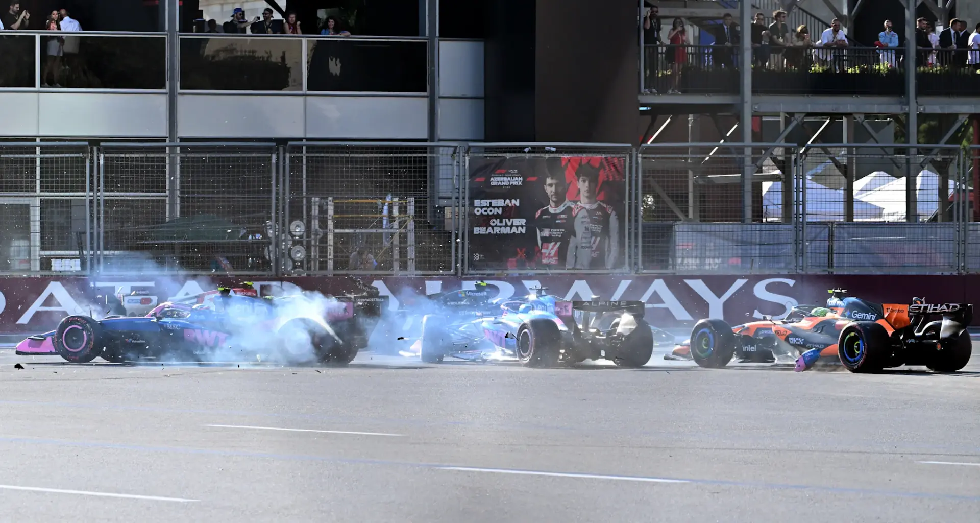 'Sorry to all of them' – Franco Colapinto apologises for 2026 Formula 1 Azerbaijan Grand Prix crash with Alpine team mate Pierre Gasly