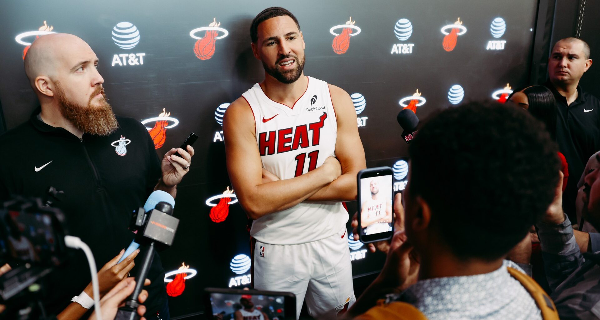 Klay Thompson joins the Heat with winning in mind