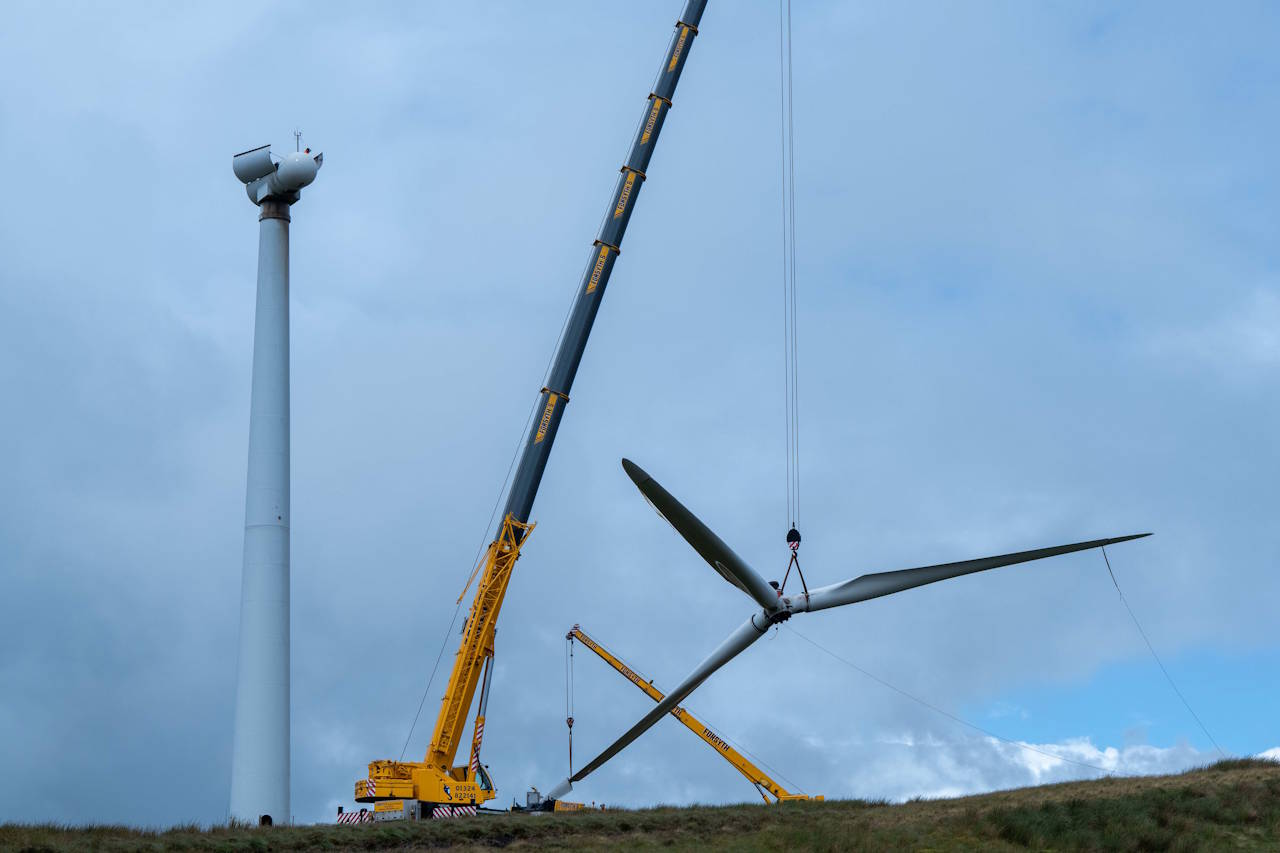 "A great result:" 26 turbines from first commercial wind farm almost completely recycled and reused