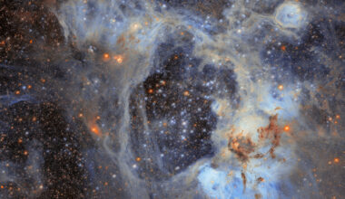 ESA - Hubble's superbubble scene