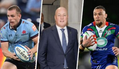 Prime Minister Christopher Luxon mixes up Waratahs with Warriors at Pacific Islands Forum leaders meeting