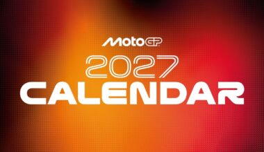 2027 MotoGP™ calendar revealed