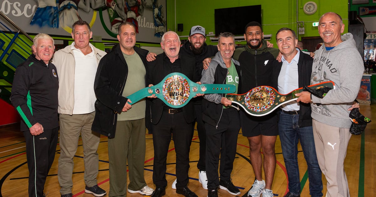 Boxing’s famous green belt to take pride of place in Holy Trinity – The Irish News
