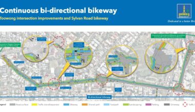 QLD: Brisbane bike riders a step closer to a safer Sylvan Road