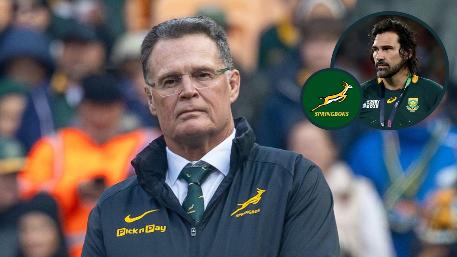 Reason why people won't 'get out the swords’ for Rassie Erasmus