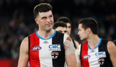 St Kilda Saints ruck Rowan Marshall requests trade for second successive year