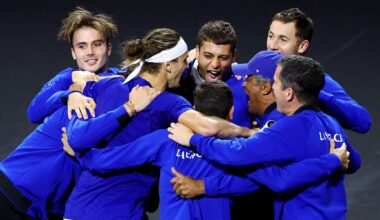 Europe’s bold doubles choice wins Laver Cup 13-5 in London