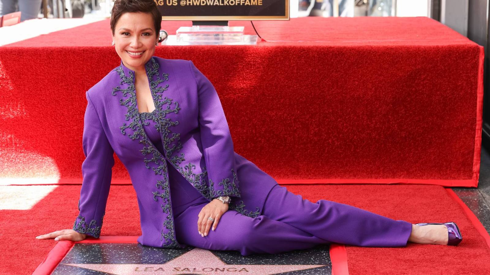 Lea Salonga First Filipina to Receive a Star on Hollywood Walk of Fame