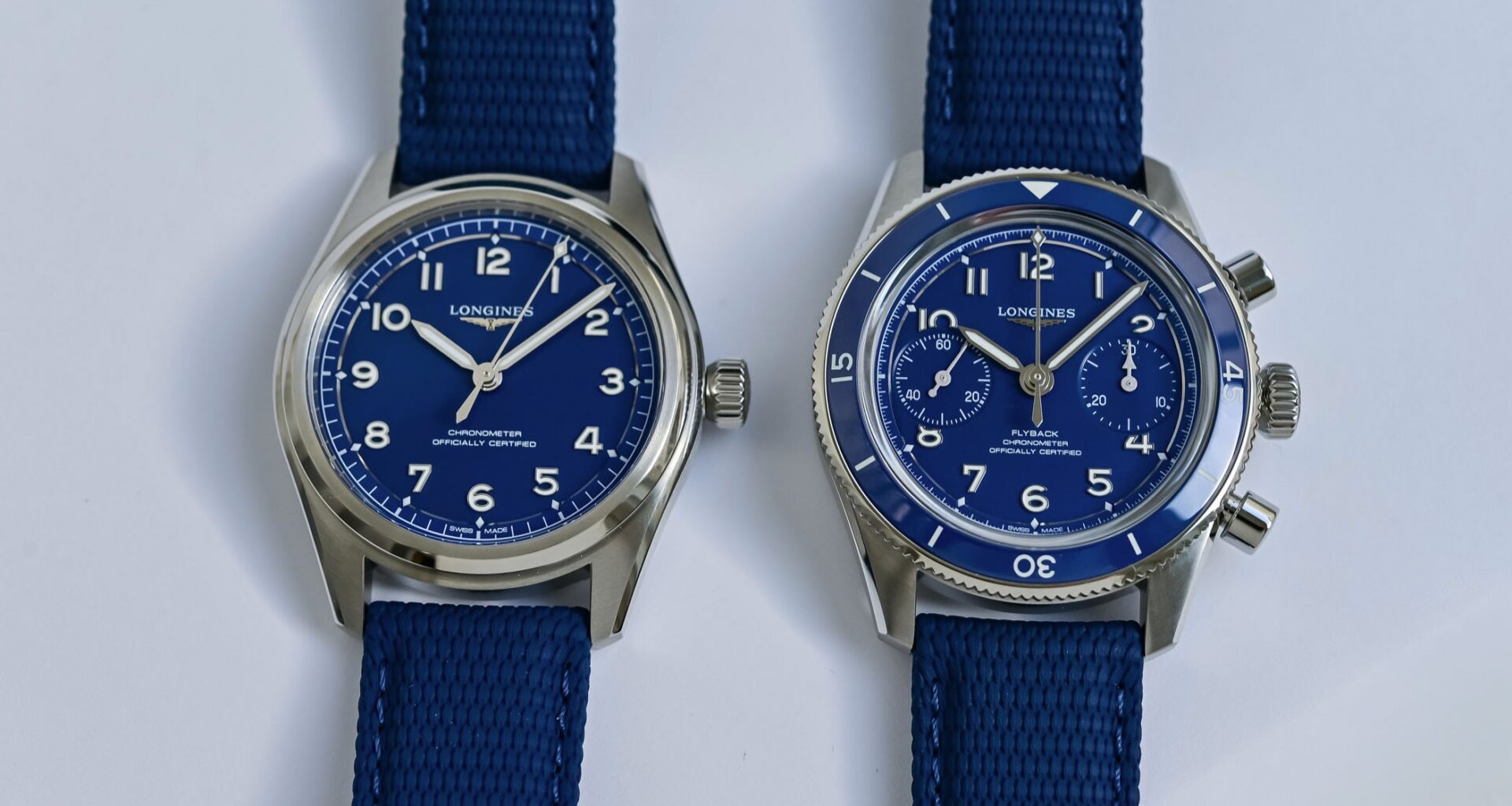 First Look: Longines Expands the Spirit Pilot Collection with Four New Sky Blue References