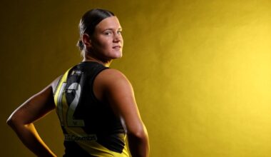 'His cooking's actually really good': Richmond Tigers' No.1 pick Olivia Wolmarans on living with Brendan Fevola, inheriting Matthew Richardson's number