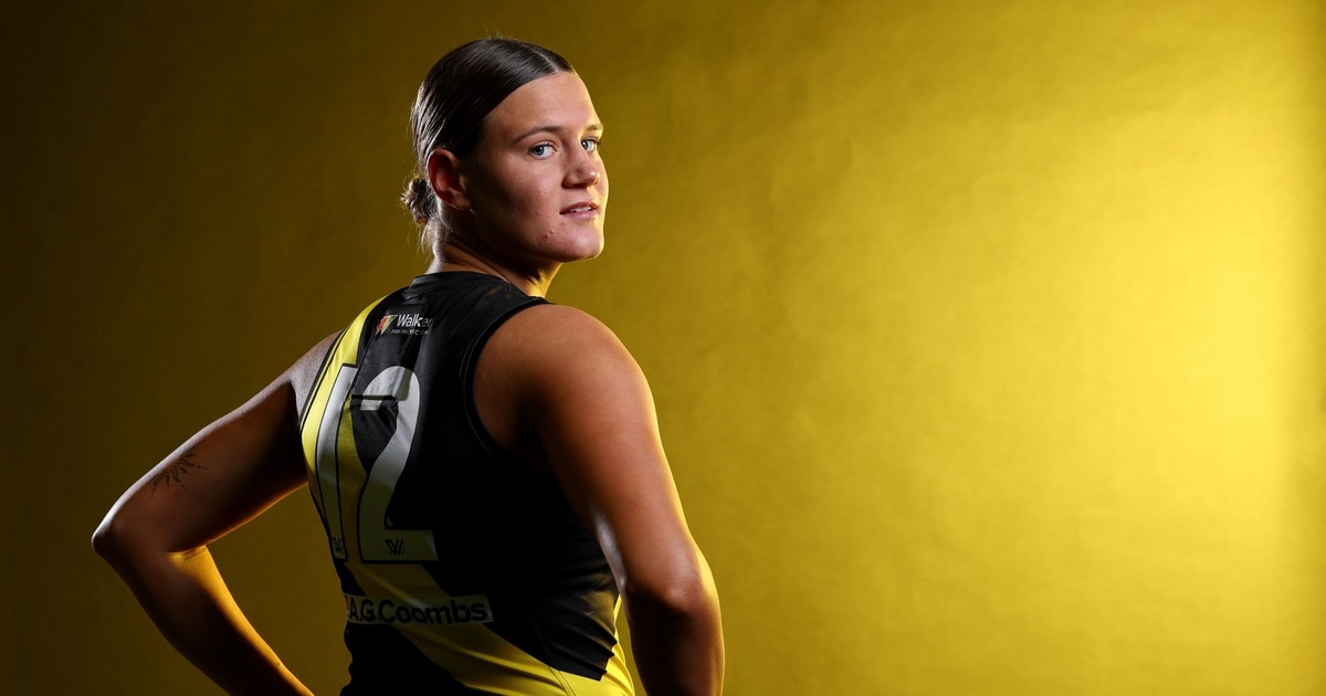 'His cooking's actually really good': Richmond Tigers' No.1 pick Olivia Wolmarans on living with Brendan Fevola, inheriting Matthew Richardson's number