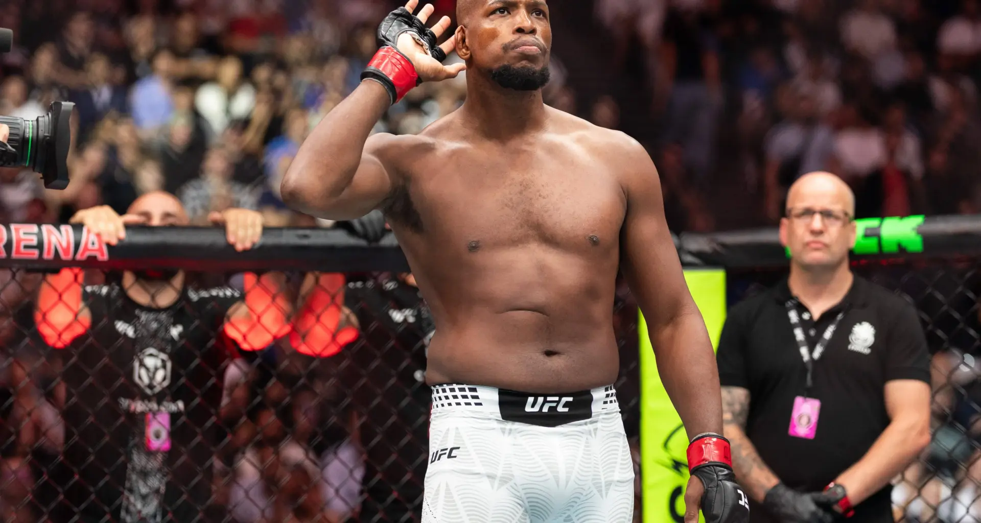 Salahdine Parnasse at UFC Paris