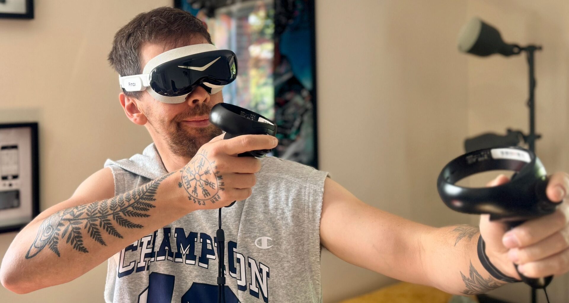 I’ve played for 100 hours on a VR headset lighter than my iPhone — Pimax Dream Air is an expensive breakthrough