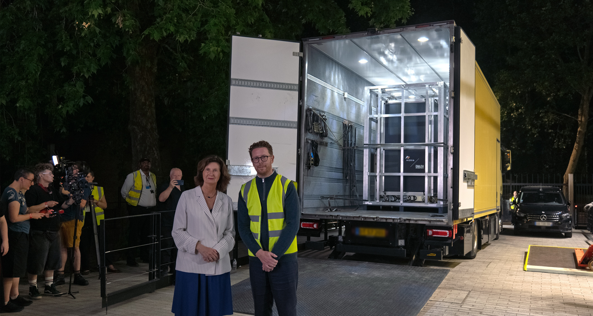 Nicholas Cullinan & Hélène Tréheux-Duchêne at the British Museum © Trustees of the British Museum