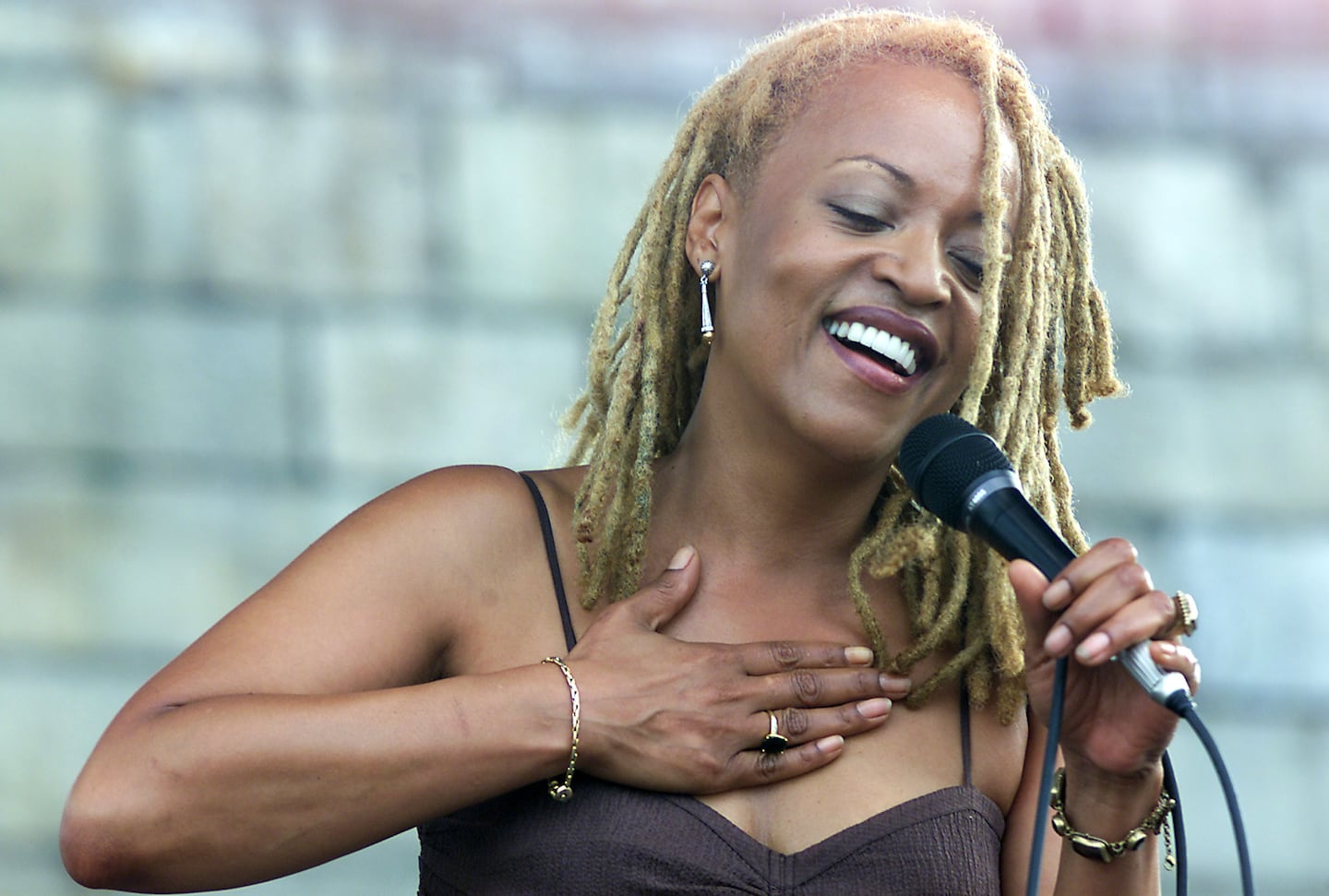 Ms.  Wilson, performing at the JVC Jazz Festival in Newport, R.I., in 2003.