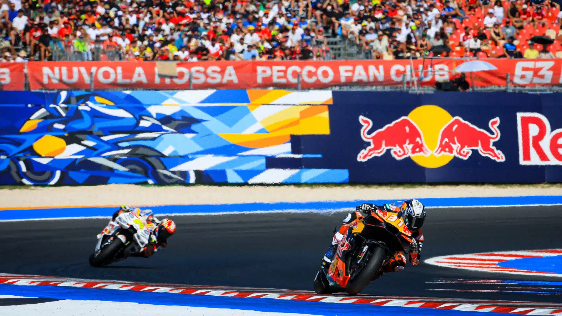 MotoGP’s young lions Aldeguer and Acosta (37) set the fastest and second fastest laps of the race as they battled for third